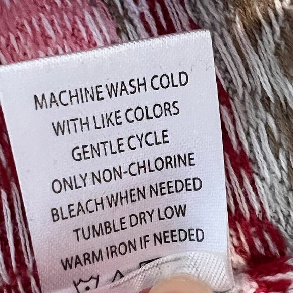 Appleseed's 100% Cotton Cardigan Sweater Women's Medium Beaded MOP Buttons - Picture 7 of 9